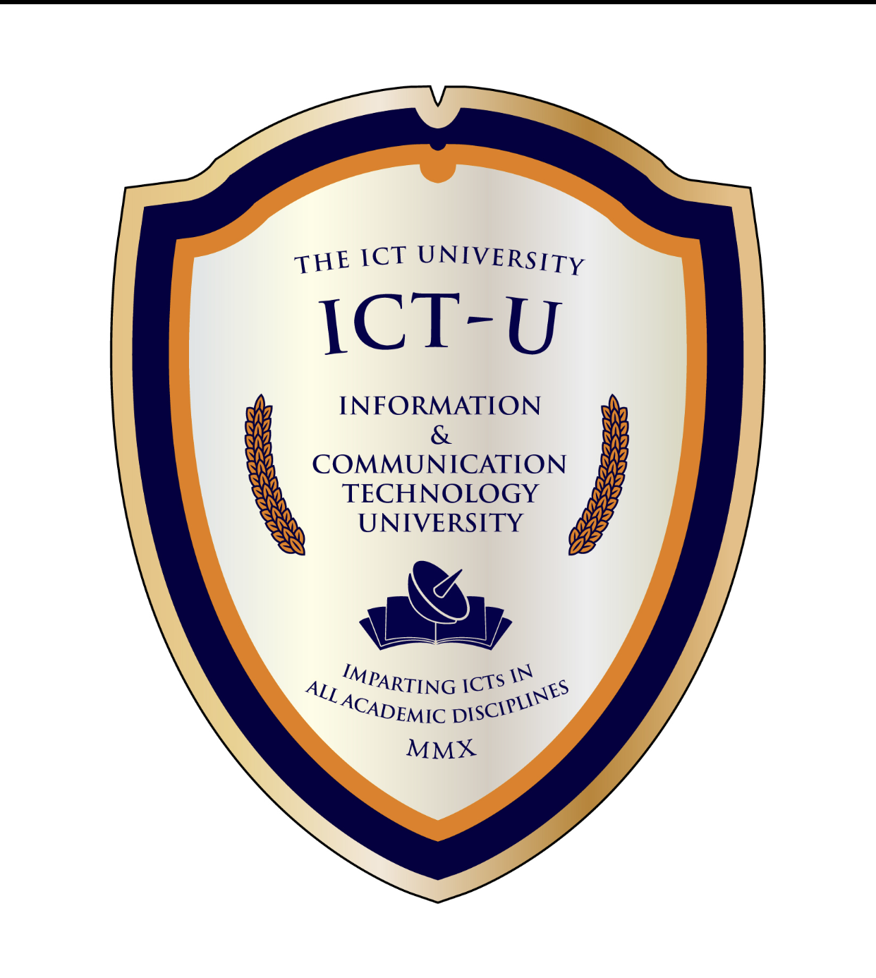 The ICT University logo