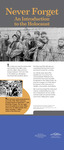 Never Forget: An Introduction to the Holocaust by Museum of History and Holocaust Education