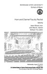 Faculty Recital: Horn and Clarinet Faculty Recital