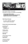 KSU Chamber Singers and Men's Ensemble