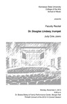 Faculty Recital: Douglas Lindsey, trumpet