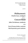 Philharmonic and Concert Band