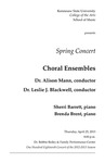 Choral Ensembles Spring Concert