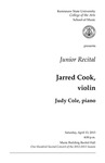 Junior Recital: Jarred Cook, violin