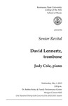 Senior Recital: David Lennertz, trombone