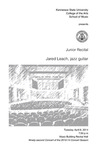 Junior Recital: Jared Leach, jazz guitar