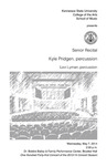 Senior Recital: Kyle Pridgen, percussion