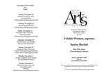 Senior Recital: Trishla Wooten, soprano