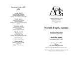 Senior Recital: Marielle Engels, soprano