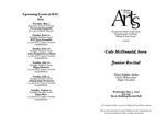 Junior Recital: Cole McDonald, horn