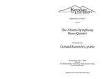 The Atlanta Symphony Brass Quintet