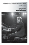 Faculty Recital: Robert Henry, piano, Spring Recital