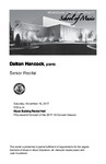 Senior Recital: Dalton Hancock, piano