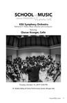 KSU Symphony Orchestra featuring Charae Krueger, Cello