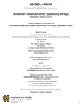 Kennesaw State University Symphony Strings