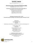 Kennesaw State University Wind Ensemble by David Kehler