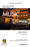 Faculty Recital: Jason Casanova, Euphonium and Judith Cole, Piano