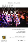 KSU Wind Ensemble presents “Wind Band Monuments”
