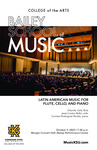 Latin American Music for Flute, Cello, and Piano
