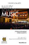 Cooke Scholarship String Quartets