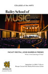 Faculty Recital | John Warren & Friends