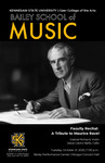 Faculty Recital: A Tribute to Maurice Ravel