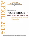 2014 - The Nineteenth Annual Symposium of Student Scholars